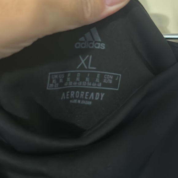 Adidas Aeroready joggers. Black and white. Size XL. - Picture 2 of 5